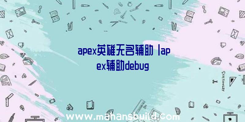 「apex英雄无名辅助」|apex辅助debug